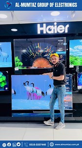 🎁 Buy the Beast, Game for Free! Step into the future with the all-new Haier 75” Mini LED TV – Model M90 Stunning visuals, next-gen Mini LED technology, ultra-slim design & powerful performance — all in one majestic screen! 📺✨ 💥 Special Launch Offer: Buy the 75" M90 Mini LED TV & get a premium gaming gift FREE! 🎮 🛒 Available now at Al-Mumtaz Group of Electronics 🌐 www.almumtaz.com.pk 📞 Call / WhatsApp: 0310-3337440 #HaierMiniLED #M90Series #75InchTV #GamingGiftOffer #AlMumtazElectronics #N