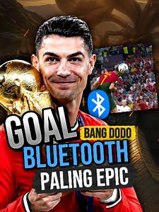 3 Goal Bluetooth Cristiano Ronaldo Paling Epic #fypp #viral #fypage #fyp