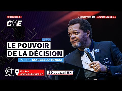 Le pouvoir de la décision. Pasteur MARCELLO TUNASI [CHE - Jour 04] Culte du 29 oct. 2021