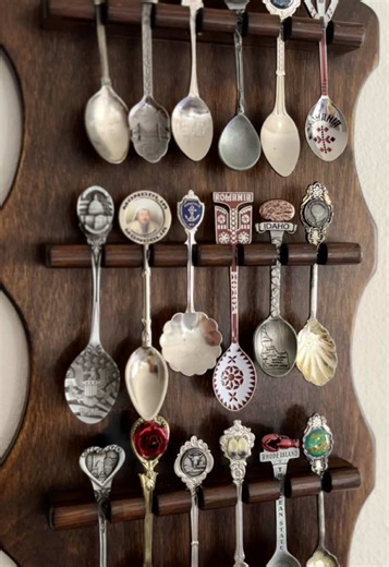 Creative Ways to Display Souvenir Spoons