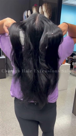 Chicago Hair Extensions Salon- Fusion Hair Extensions