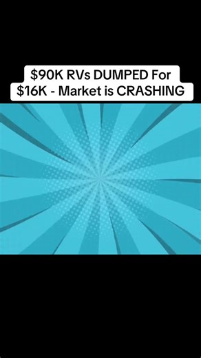 RV Market Crash: Luxury RVs Now Priced Low