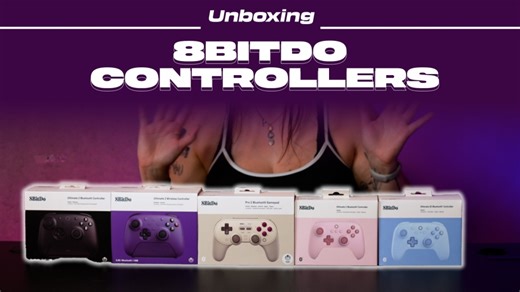 8BitDo Controllers & USB Adapter - Unboxing