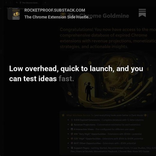 Chrome Goldmine Video 2 #chromeextension #vibecoding #ideasforbusiness #sidehustle #passiveincome