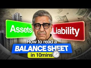 Learn to READ a Balance Sheet | Dr. Anil Lamba