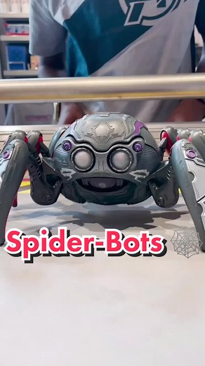 Epic Spider-Bot Battle at Disney's Avengers Campus