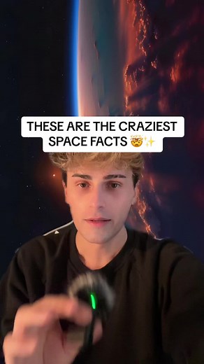 PART 1 - craziest space facts! #news #niickjackson #greenscreen #space #galaxy #moon