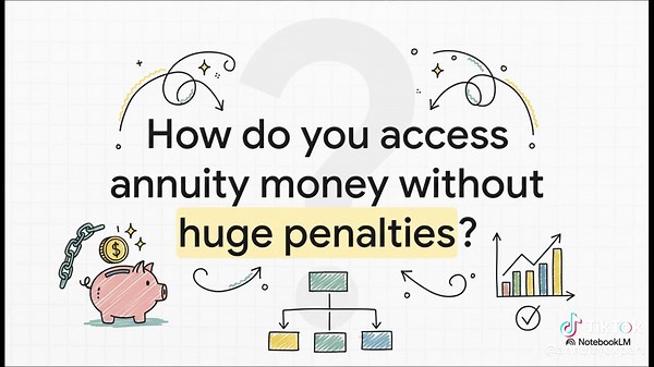 How to Get Money Out of an Annuity Without Penalty This video explains how to get money out of an annuity with little or no penalty and what options you actually have built into most contracts. The core question we answer is: how do you access cash when you need it without tripping surrender charges, tax penalties, or accidentally hurting your long-term income? You’ll learn how free-withdrawal limits work, how surrender schedules are structured, and which exceptions can let you tap funds early, 