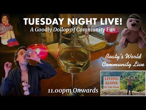 Tuesday Night Live ~ 14/04/26: Live from Windy Bum. But for the last time EVER?