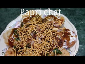 Easy Papri Chat ... Recipe by Uma's Kitchen