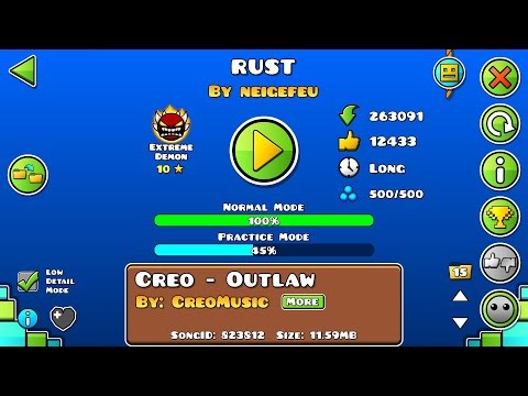 RUST by neigefeu - Extreme Demon