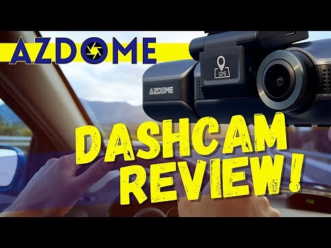 Azdome M550 dashcam FULL review