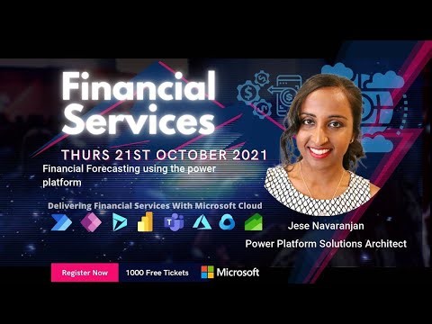 Financial Forecasting using the power platform - Financial Services