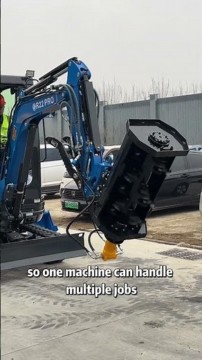 RIPPA R22 Mini Excavator | More Versatility with Fast Attachment Changes #Shorts #rippa