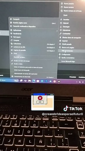 Solucionando el error del navegador Microsoft Edge