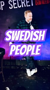 Swedish People 🇸🇪 @topsecretcomedy #Sweden #funny #beer #happy #lifestyle | Rory o Hanlon - Comedy