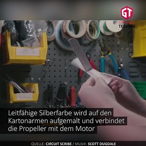 2K views | Selbstgebaut: Mit diesem Bausatz kannst du deine eigene Drohne bauen CircuitScribe | Die Tester | Facebook