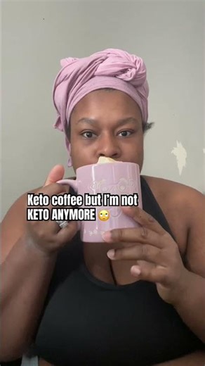 Keto coffee - I stop being KETO 🤪🙄 #wife #lifestyle #fatloss #motivation #fatloss