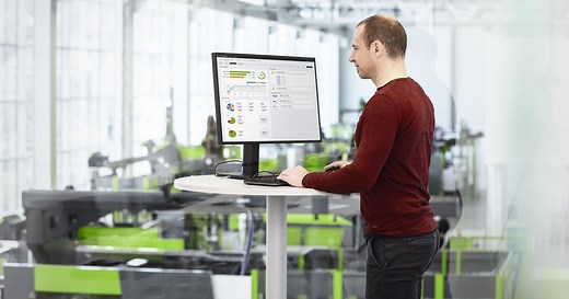 ▷ e-connect portal for injection molders - ENGEL