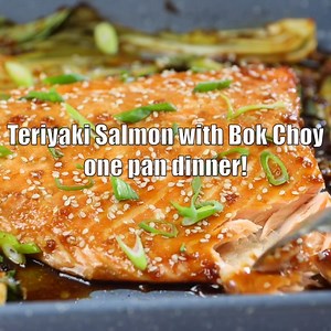 We made a video for our incredibly popular Teriyaki Salmon with Bok Choy recipe! Light and flavourful dinner option! FULL RECIPE: https://vikalinka.com/salmon-teriyaki-with-bok-choy-one-pan-dinner/ Thank you for sharing this video with your friends! | Vikalinka