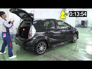 手洗い洗車作業ムービー(後半)