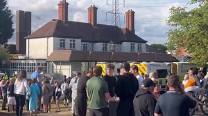 Over 2,000 voices outside The Bell Hotel, roaring "Save Our Kids!" This isn't just Epping. This is Britain, screaming bloody murder. Communities are at breaking point, seething with fear and a deep, bitter sense of betrayal. | Darren Grimes