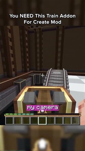 You NEED This Train Addon For Create Mod #createmod #minecraft