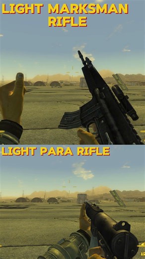 Project Weaponry : light marksman rifle and light para rifle