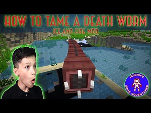 Minecraft How To Tame A Death Worm Using The Ice And Fire Mod