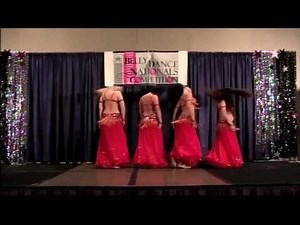 Belly Dance Soulfire | Drum Solo Choreography | 2009 Bellydance Nationals Troupe Champions