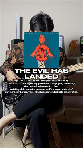 QOTSA - The Evil Has Landed Bass Cover #qotsa #basscover #realbasscover #covermusiktop #coversong