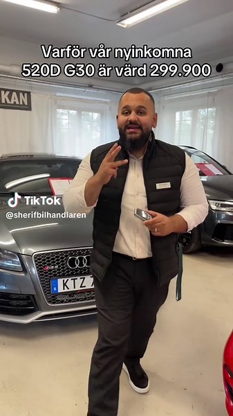 Fina BMW 520D G30 med exklusiv utrustning