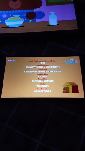 Hey Duggee The Day Off Badge Credits