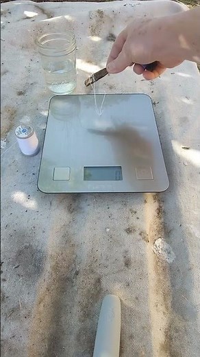 How to Test for Specific Gravity #shorts #meteorite