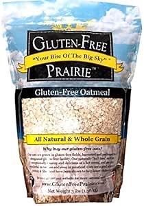 Gluten-Free Prairie Oatmeal, Certified Gluten Free Purity Protocol, Non-GMO, Vegan, 3 Pounds