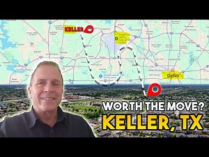 Google Map Tour of Keller TX | A FULL Overview of Keller TX & Where to Move Near Fort Worth