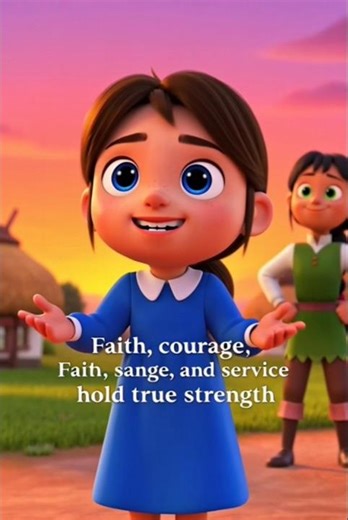 Brave Village Girls | Who Trusted God | Christian Motivational Story