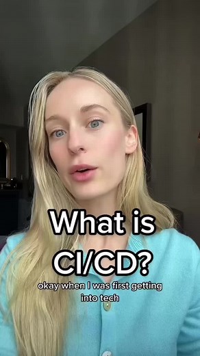 I wish someone wouldve explained CICD to me this way when first learning about it! continuous integration and continuous deployment (CI/CD) pipeline is a series of steps that must be performed in order to deliver a new version of software. CI/CD pipelines are a practice focused on improving software delivery throughout the software development life cycle via automation. #tech #stem #technology #techexpert