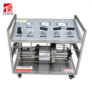 [Hot Item] Terek Gu-Gtc Series Pneumatic 200-800bar CO2/N2/O2/N2o/CH4/H2 Gas Booster Pump System Cylinder Refill Machine