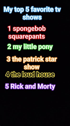 My top 5 favorite TV shows