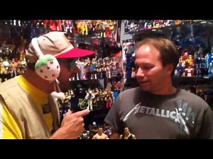 Grim's Toy Show Episode 19: WWE Wrestling action figures collection display Transformers