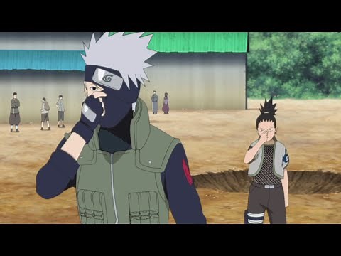 Shikamaru Tried to Open Kakashi's Mask
