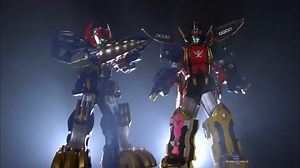 Legendary Q-Rex Megazord! ❤️💙💚💛🩷🩶 #PowerRangers #SuperMegaforce | Morphin' Legacy