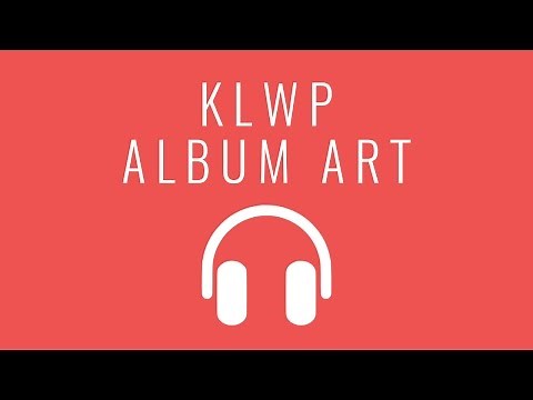 KLWP Tutorial: Album Cover Art
