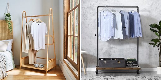 13 clothes rails that will give you extra storage – and look stylish too