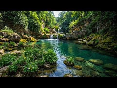 Relaxing Forest Sounds, Babbling Brook, Birds Singing, Nature Relaxation, ASMR