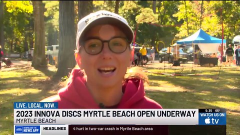 Disc golf championships make their way to Myrtle Beach