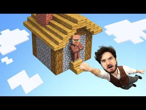 Minecraft, but the world has no ground!