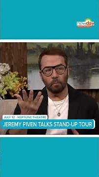 Jeremy Piven talks stand-up comedy tour coming to the Neptune Theatre #newdaynw #seattle #comedy