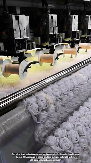 Best Innovation Fabric Flower Embroidery Machine: How to Create 3D Textiles